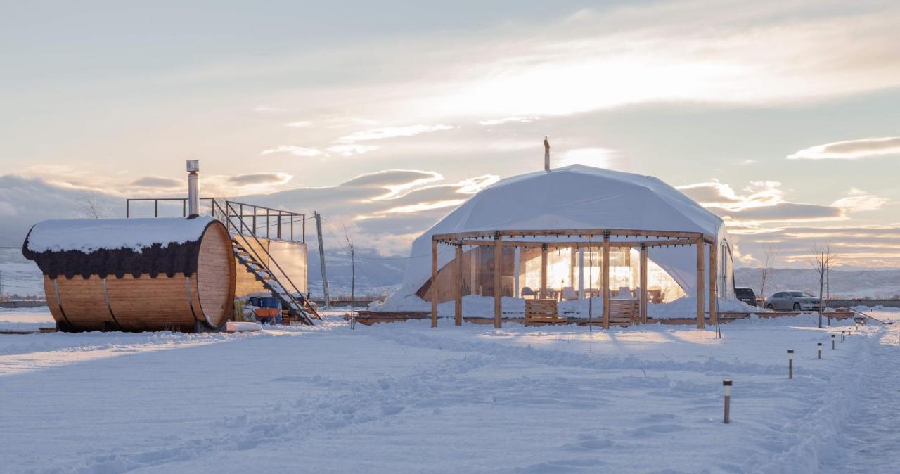 Jewelberry Glamping Hotel Tbilisi Mtsʼkhetʼa Exterior foto