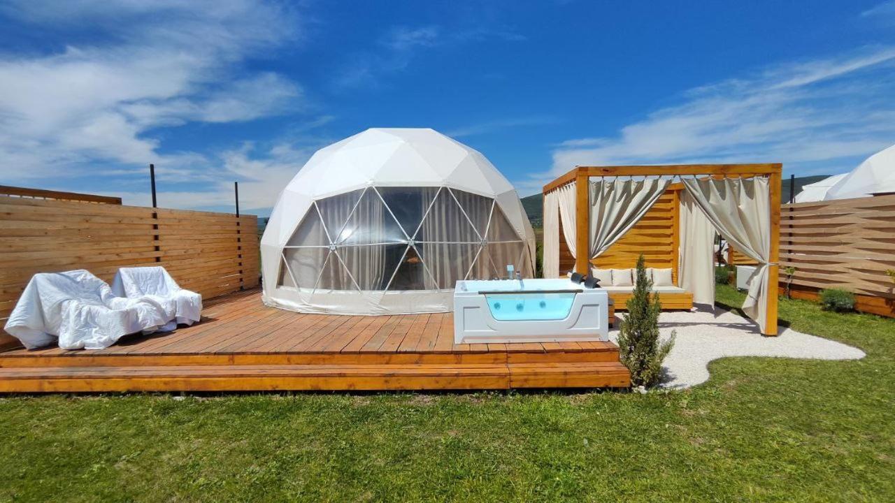 Jewelberry Glamping Hotel Tbilisi Mtsʼkhetʼa Exterior foto