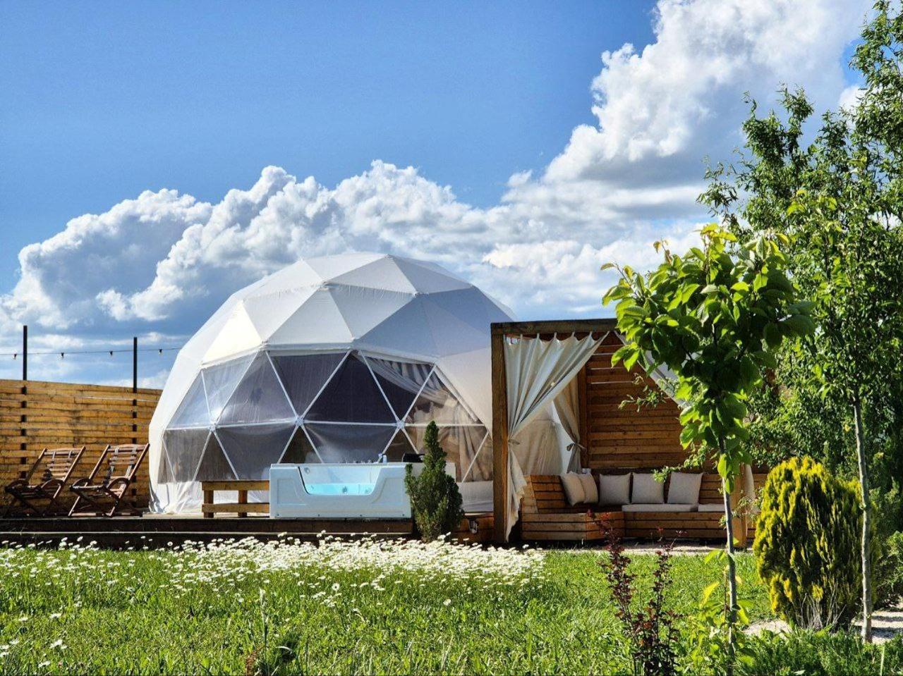 Jewelberry Glamping Hotel Tbilisi Mtsʼkhetʼa Exterior foto